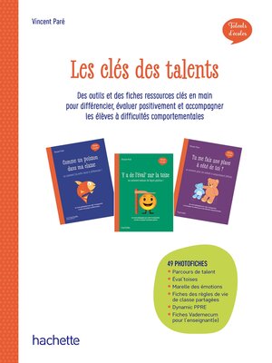 cover image of Les clés des talents--Talents d'écoles--epub FXL--Ed. 2024